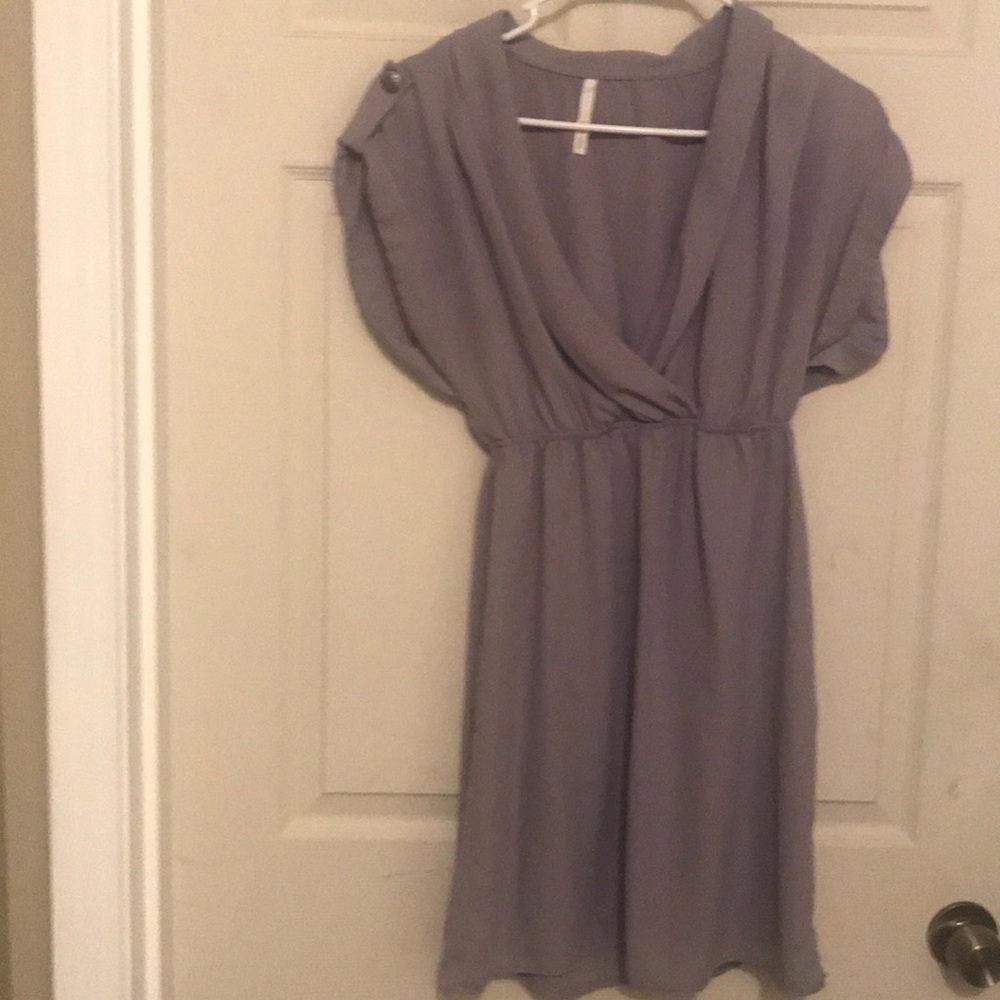 Grey hello miss dress. Size S